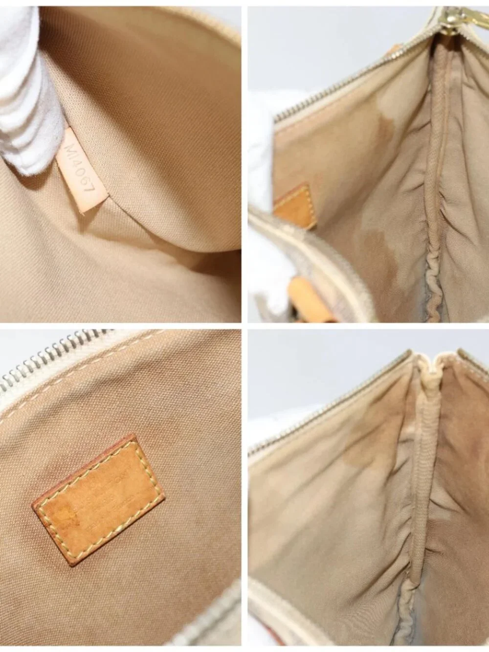 LOUIS VUITTON Damier Azur Pochette Bosphore Shoulder Bag N51112 LV Auth BA7009 - Picture 15 of 16